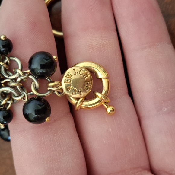 Y2K J. Crew Baubles, Beads, Rhinestones Cluster Bracelet. - Picture 8 of 10